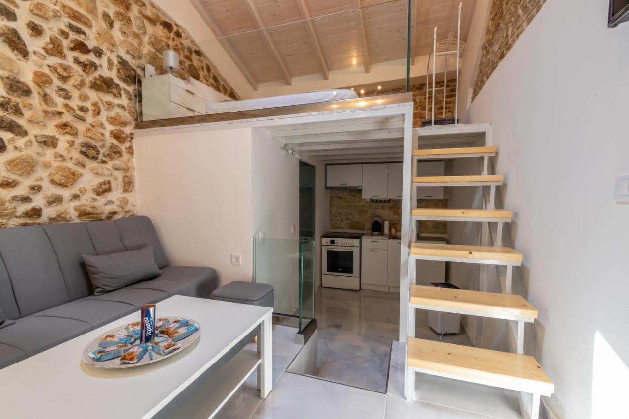 Ferienwohnung Stone House Mantouki Exterior foto